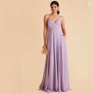 Birdy Grey Lavender Maxi Dress with Spaghetti Straps
